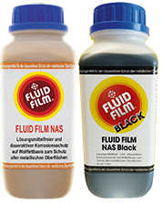 FLUID FILM NAS klare und schwarze Färbung